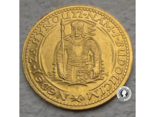 Zlatý Svatováclavský dukát 1933