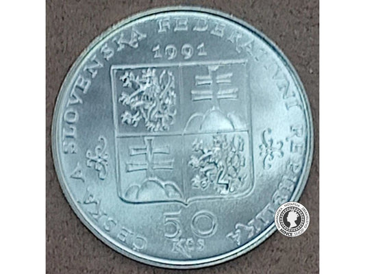 50 koruna 1991 - Mariánske Lázně - BK