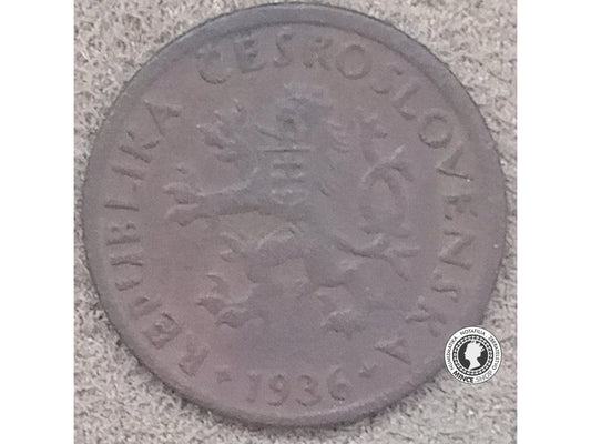 10 halier - 1.ČSR - 1936