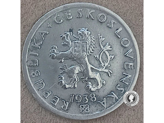 20 halier - 1.ČSR - 1938