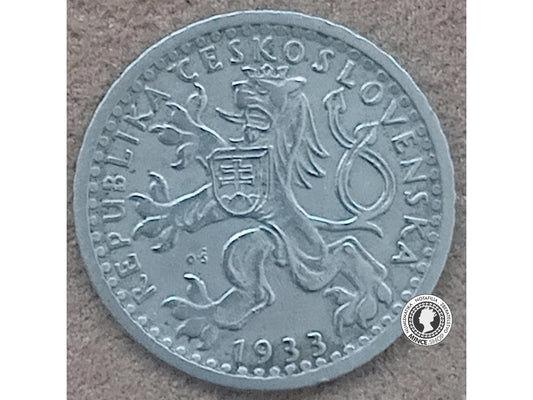 25 halier - 1.ČSR - 1933