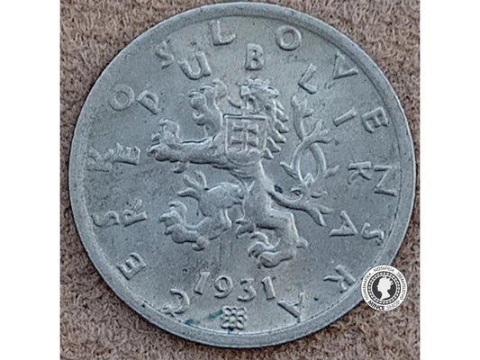 50 halier - 1.ČSR - 1931