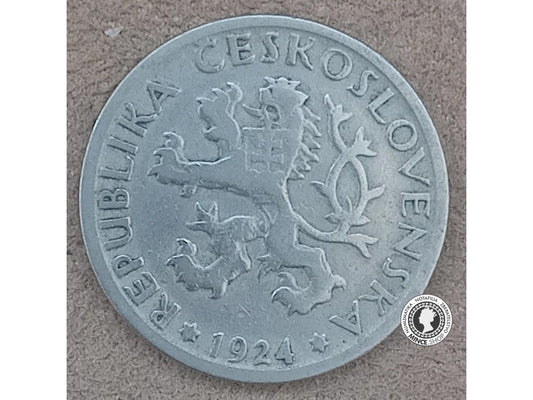 1.koruna - 1.ČSR - 1924