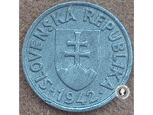 5 halier - Slovenský Štát - 1942