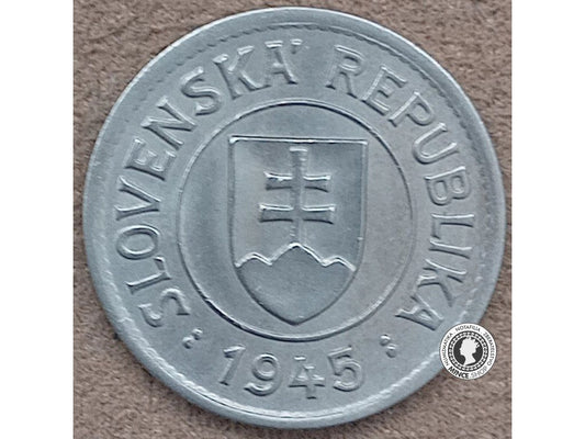 1 koruna - Slovenský Štát - 1945