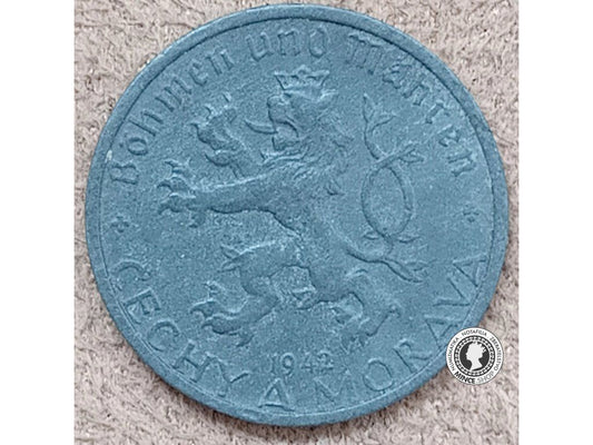 20 halier - Protektorát Čechy a Morava - 1942