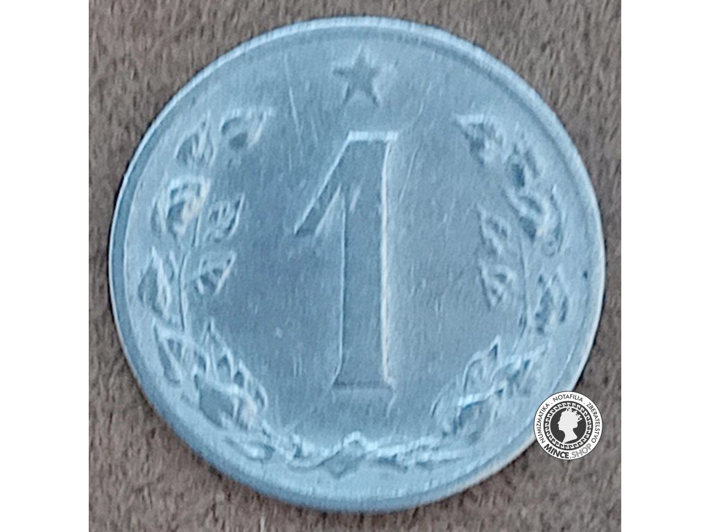 1 halier - Česko-Slovensko - 1953