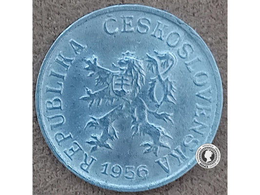 1 halier - Česko-Slovensko - 1956