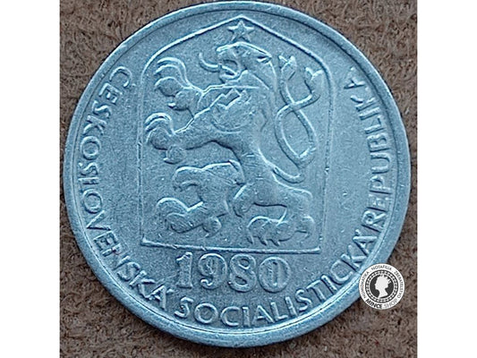 10 halier - Česko-Slovensko - 1980