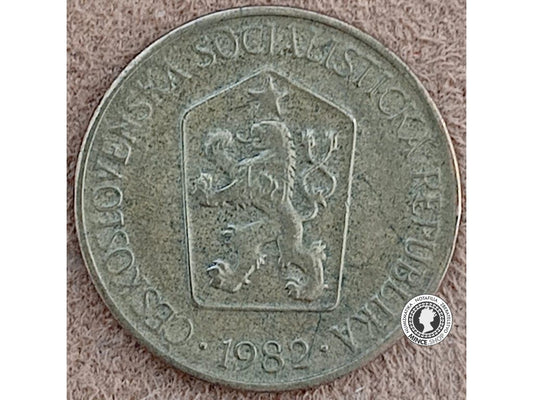 1 koruna - Česko-Slovensko - 1982