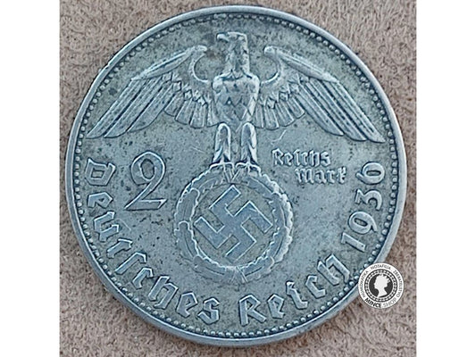 2 marka - Nemecko - Tretia Ríša - 1936 D