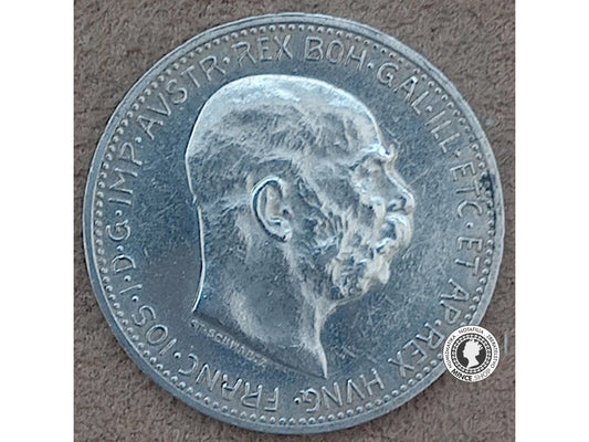 1 koruna - Rakúsko-Uhorsko - 1913