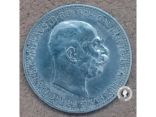 1 koruna - Rakúsko-Uhorsko - 1914