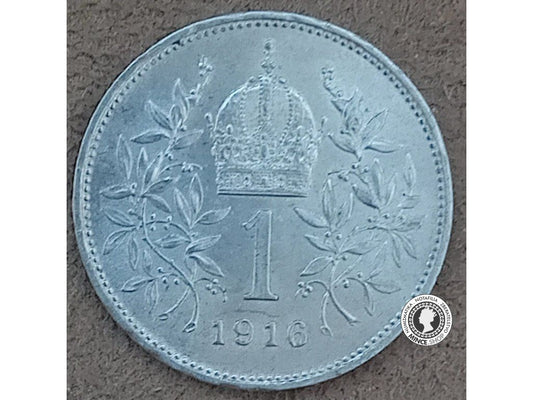 1 koruna - Rakúsko-Uhorsko - 1916
