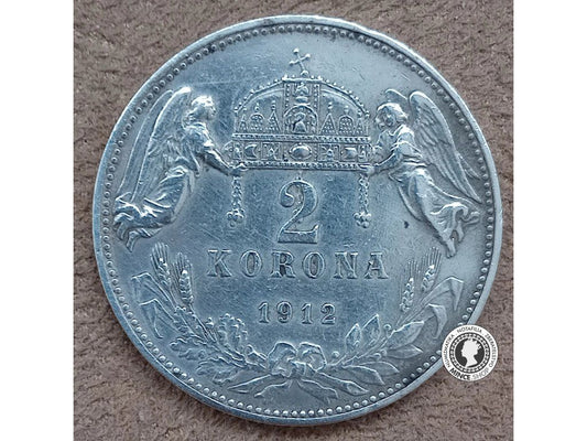 2 korona - Rakúsko-Uhorsko - 1912