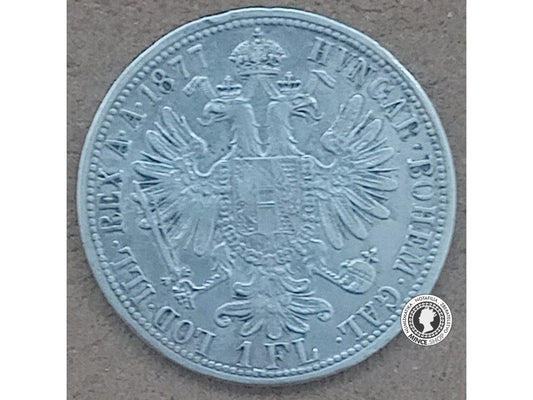 1 florin - Rakúsko-Uhorsko - 1877