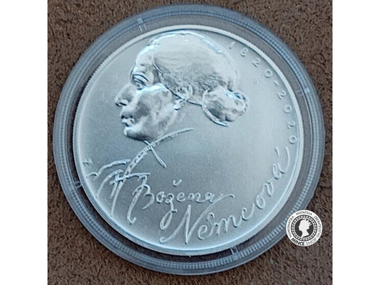 200 Kč - Pamätná strieborná minca - 200.výročie narodenia Boženy Němcovej - 2020