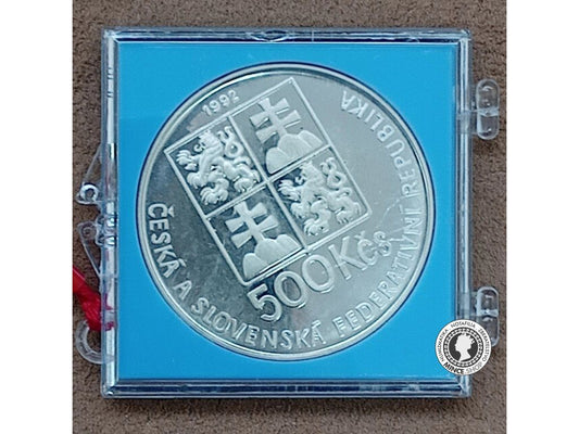 500 Kčs/1992 - J.A.Komenský - PROOF