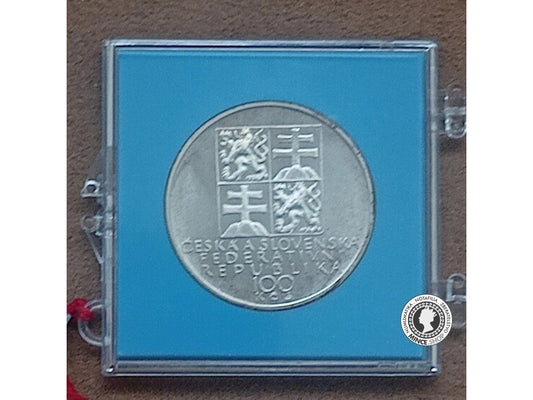 100 Kčs/1991 - Antonín Dvořák - PROOF