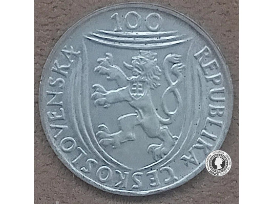 100 koruna 1951 - 30.výročie založenia KSČ + Klement Gottwald - BK