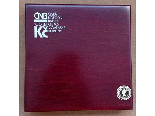Sada obežných mincí ČNB proof 2018 rok republiky / 2019 rok měny