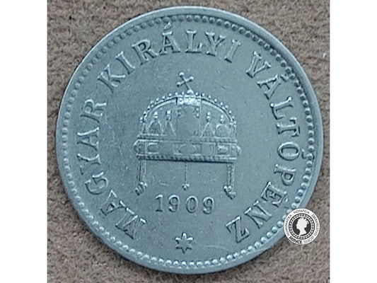 10 filler - Rakúsko-Uhorsko - 1909