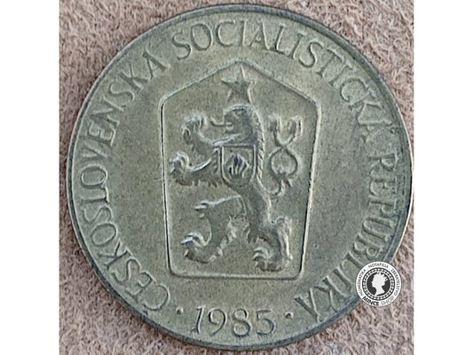 1 koruna - Česko-Slovensko - 1986