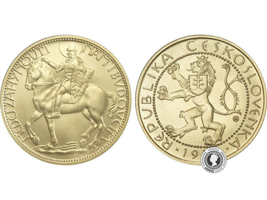 1 dukát - Séria Z archívu Mincovne Kremnica - Svätováclavské dukáty od autora Františka Přítela