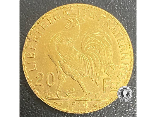 20 Frank Francúzsko 1910