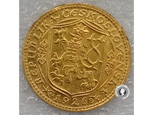 Zlatý Svätováclavský 1 Dukát 1926