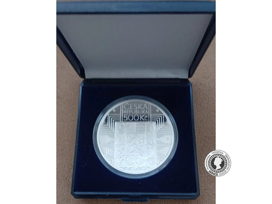 500 Kč - pamätná strieborná minca PROOF - 100. výročie schválenia československej ústavy a vzniku Ústavného súdu Československej republiky - 2020