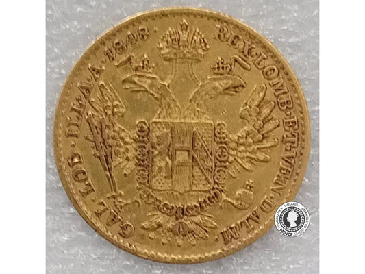 1 Dukát Ferdinand V. 1848