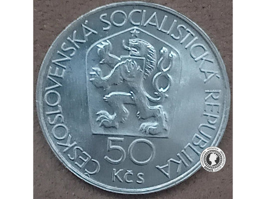 Strieborná minca 50kcs / 1978 - Kremnica - kvalita BK 0/0