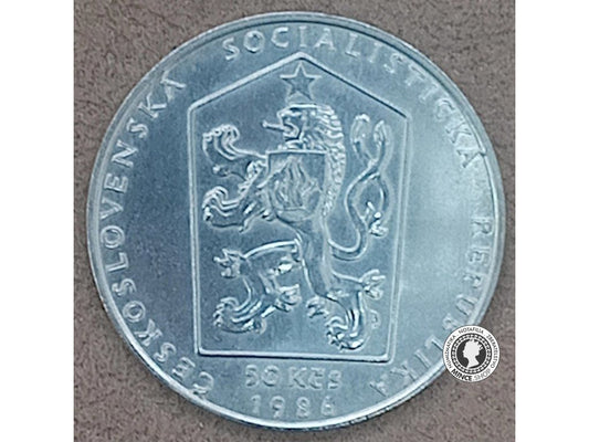 50 Koruna 1986 - Praha - BK