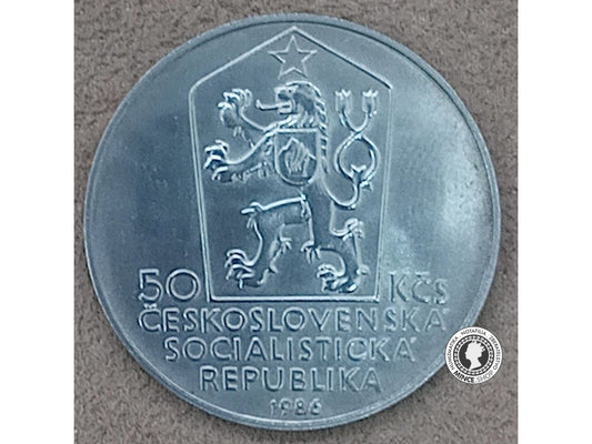 50 koruna 1986 - Levoča - BK