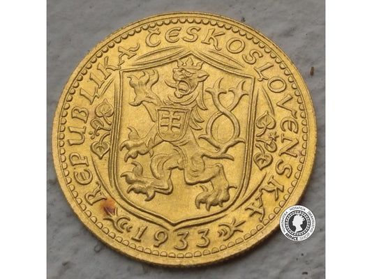 Zlatý Svatováclavský dukát 1933