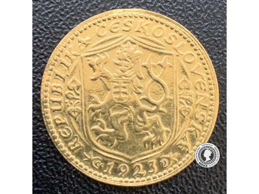 Zlatý Svatováclavský Dukát 1923
