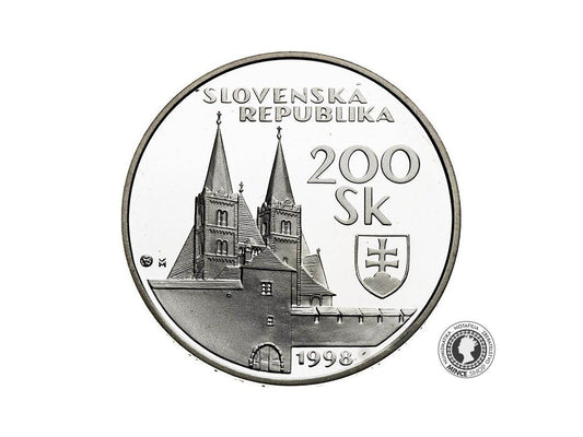 200 Sk/1998 - Spišský hrad - Svetové dedičstvo UNESCO - BK 0/0