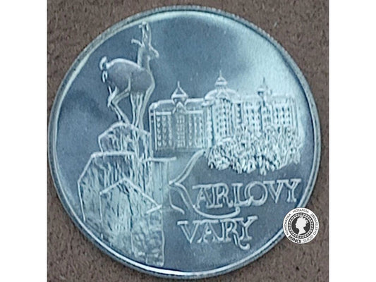 50 koruna 1991 - Karlovy Vary - BK