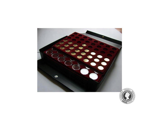 Kufrík na pláta pre mince, bankovky a vyznamenania