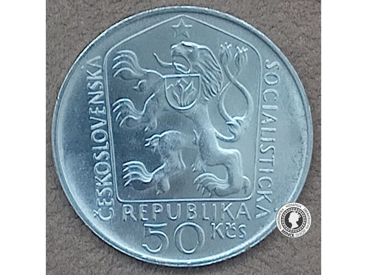 50 Kčs/1975 - S. K. Neumann - 100. výročie narodenia