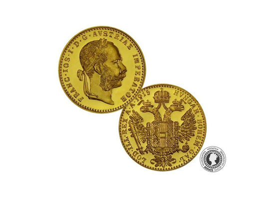 1 Dukát František Jozef I. 1915 (novorazba)