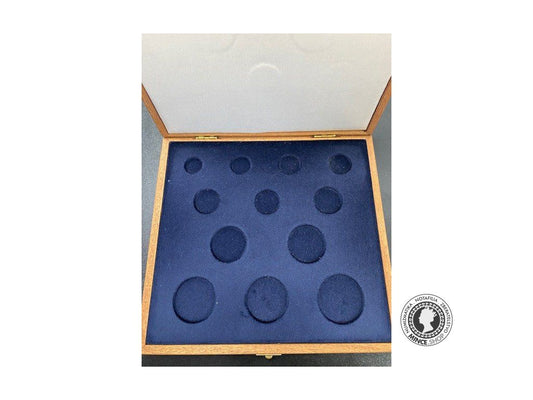 Drevená kazeta na mince Slovenského Štátu 1939-1945 bez variant