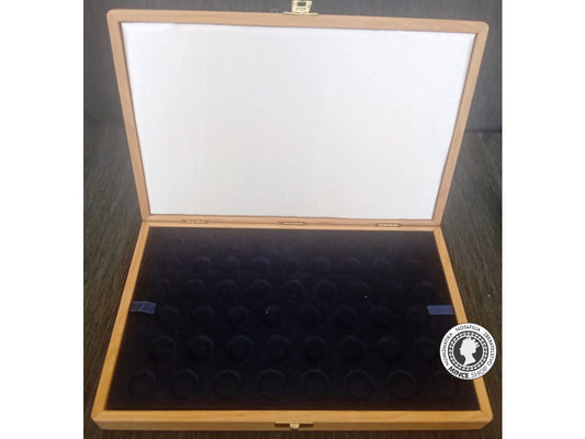 Drevená kazeta na mince 1.ČSR 1918-1939