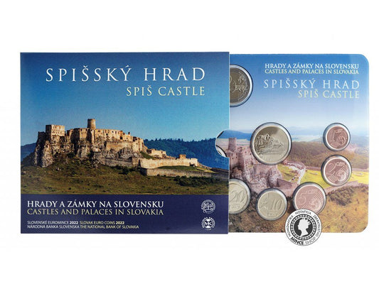 Sada mincí SR 2022 - Hrady a zámky na Slovensku - Spišský hrad