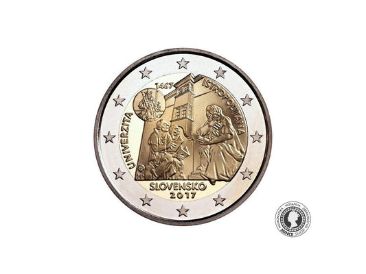 UNC 2€ / 2017 Universitas Istropolitana v bubline