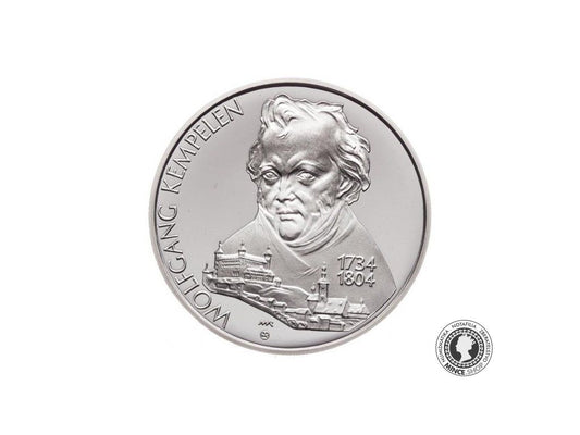 Minca BK - SK 200 / 2004 - W.Kempelem - 200. výročie úmrtia