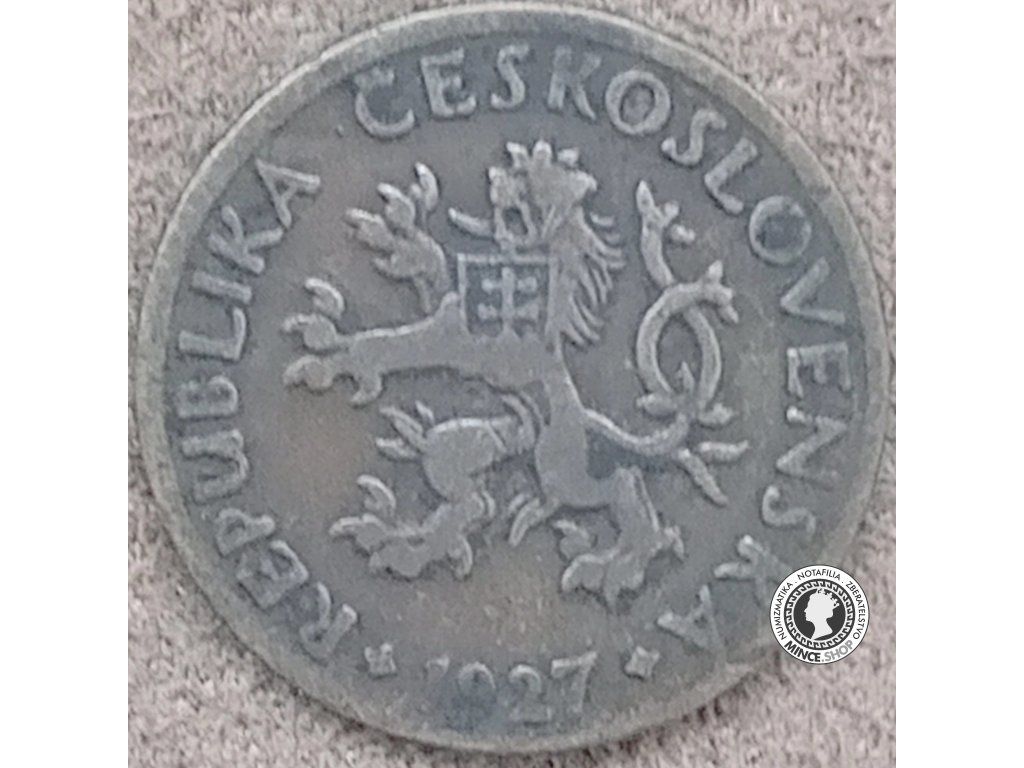 5 halierov - 1.ČSR - 1927