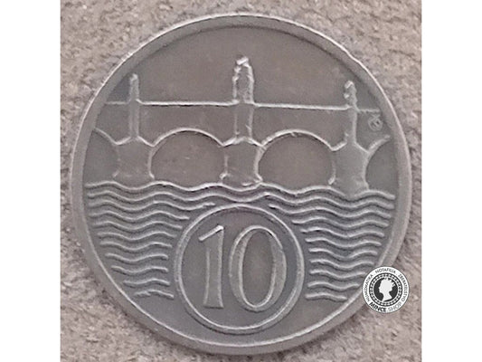10 halier - 1.ČSR - 1923