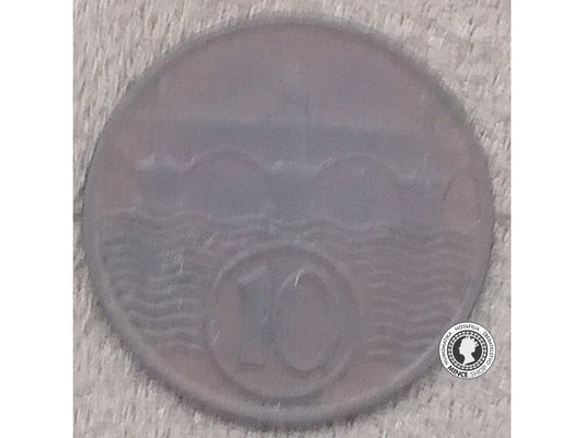 10 halier - 1.ČSR - 1936